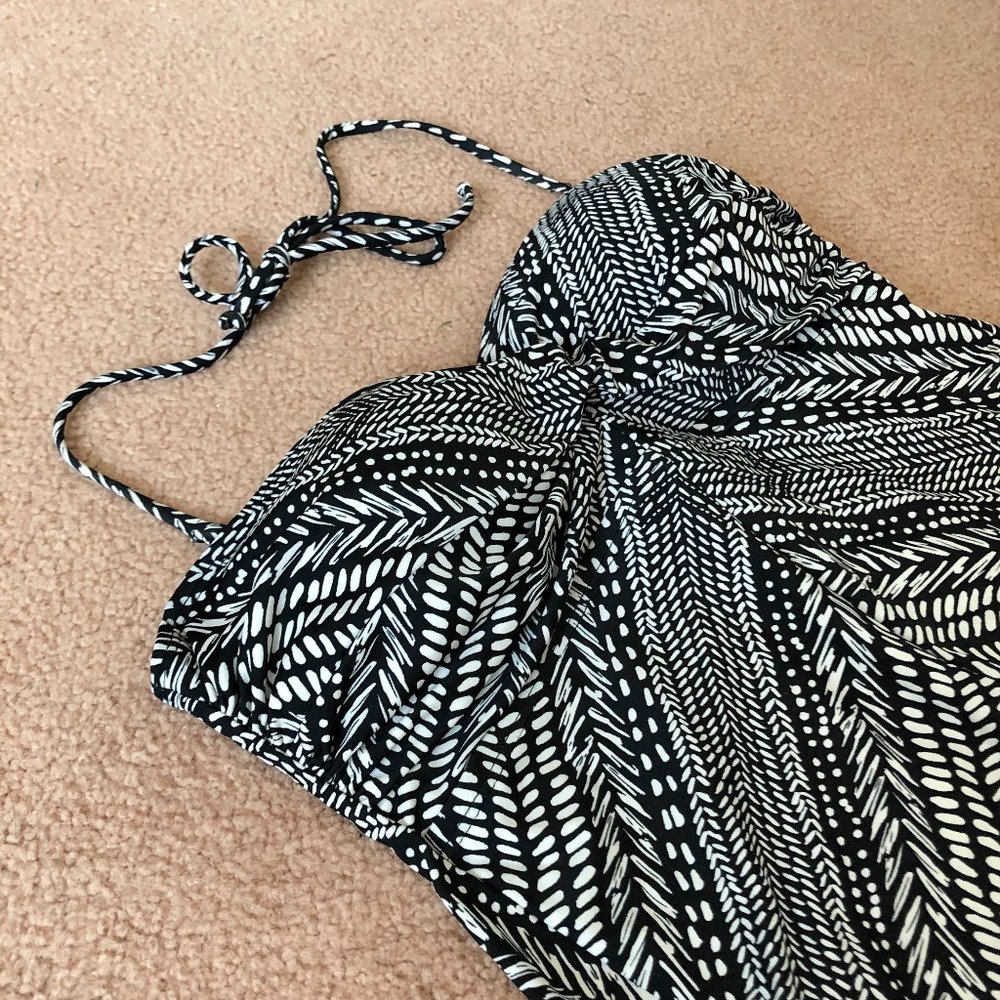 Jessica Simpson Maternity Halter Tankini Bathing Swim Suit Bikini
